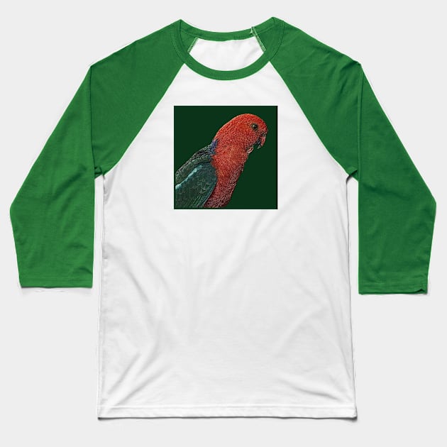 Lorikeet, Australia. Baseball T-Shirt by Kielly